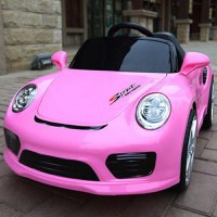 Masinuta electrica pentru copii Novokids Beetle Mini Car Roz cu acumulator, telecomanda, melodii si lumini, greutate suportata 30 kg, usi cu deschidere, 2 viteze, MP3 - 2