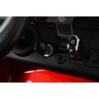 Masinuta electrica pentru copii Range Rover Painted Red 24V 480W cu 2 locuri si echipare Premium, panou audio, lumini, roti din spuma Eva, Oglinzi retrovizoare si scaun din piele - 1