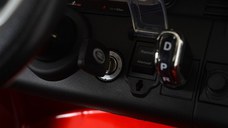 Masinuta electrica pentru copii Range Rover Painted Red 24V 480W cu 2 locuri si echipare Premium, panou audio, lumini, roti din spuma Eva, Oglinzi retrovizoare si scaun din piele