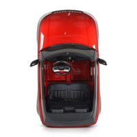 Masinuta electrica pentru copii Range Rover Painted Red 24V 480W cu 2 locuri si echipare Premium, panou audio, lumini, roti din spuma Eva, Oglinzi retrovizoare si scaun din piele - 5
