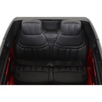 Masinuta electrica pentru copii Range Rover Painted Red 24V 480W cu 2 locuri si echipare Premium, panou audio, lumini, roti din spuma Eva, Oglinzi retrovizoare si scaun din piele - 6