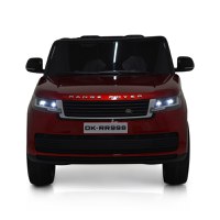 Masinuta electrica pentru copii Range Rover Painted Red 24V 480W cu 2 locuri si echipare Premium, panou audio, lumini, roti din spuma Eva, Oglinzi retrovizoare si scaun din piele - 8