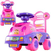 Masinuta fara pedale Ride-On Malplaycu Pink Butterfly cu 17 melodii, spatar inalt, spatiu depozitare, greutate maxima admisa 20 kg - 10