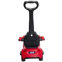 Masinuta pentru copii Novokids Victory Car Rosu fara pedale, cu melodii si lumini, maner de impins pentru parinti detasabil, functie trotineta fara pedale, greutate suportata 25 kg - 2