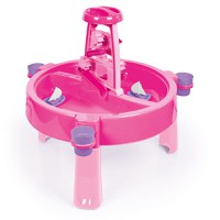 Masuta de activitati pentru apa si nisip roz - 5
