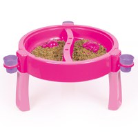 Masuta de activitati pentru apa si nisip roz - 1