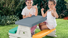 Masuta de picnic pentru copii