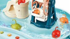 Masuta interactiva de pescuit cu muzica si moara de apa Matadi Go Fishing Bue