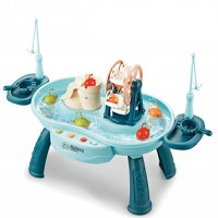 Masuta interactiva de pescuit cu muzica si moara de apa Matadi Go Fishing Bue - 6