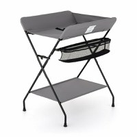 Masuta multifunctionala Feedo pentru infasat si schimbat scutece 80.5x67x102.5 cm gri - 5