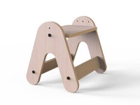 Masuta si tabla 2 in 1 cu scaunel Massam MDF MamaToyz - 3