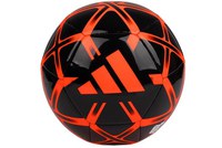 Mingie de fotbal Adidas Starlancer negru cu rosu, marimea 5 - 3