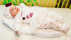 Minisaltea de plus Topponcino bleu