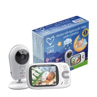 Monitor wifi digital audio video EasyCare Baby pentru bebelusi model VB609 - 3