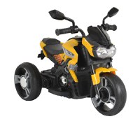 Motocicleta electrica pentru copii 12V Moni Bo Colombo Yellow - 7