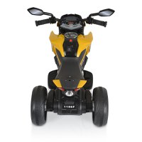 Motocicleta electrica pentru copii 12V Moni Bo Colombo Yellow - 2