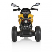Motocicleta electrica pentru copii 12V Moni Bo Colombo Yellow - 5