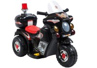 Motocicleta electrica pentru copii LL999 LeanToys 5721 negru - 3