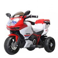 Motocicleta electrica pentru copii Nichiduta Sport HP2 70W pentru copii Red cu unitate audio cu Mp3 si lumini led, portbagaj si roti rezistente - 2