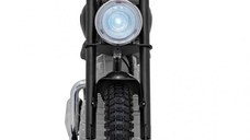 Motocicleta electrica pentru copii Speed Power Black, pornire la cheie, motor 250W, baterie 24V7Ah, roti pneumatice, scaun ergonomic din piele, lumina frontala LED, claxon, muzica preinstalata, pana la 80 kg