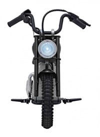 Motocicleta electrica pentru copii Speed Power Black, pornire la cheie, motor 250W, baterie 24V7Ah, roti pneumatice, scaun ergonomic din piele, lumina frontala LED, claxon, muzica preinstalata, pana la 80 kg - 1