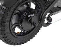 Motocicleta electrica pentru copii Speed Power Black, pornire la cheie, motor 250W, baterie 24V7Ah, roti pneumatice, scaun ergonomic din piele, lumina frontala LED, claxon, muzica preinstalata, pana la 80 kg - 2
