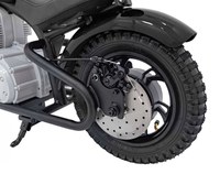 Motocicleta electrica pentru copii Speed Power Black, pornire la cheie, motor 250W, baterie 24V7Ah, roti pneumatice, scaun ergonomic din piele, lumina frontala LED, claxon, muzica preinstalata, pana la 80 kg - 3