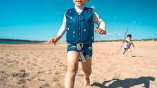 Ochelari de inot Bbluv Skuba Navy pentru copii 2 ani