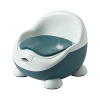 Olita bebelusi Little Mom Smart Potty Green cu adaptor moale din spuma PU, vas colector detasabil, baza anti-alunecare, protectie antistropire - 11
