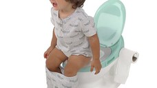 Olita minitoaleta Jane Soft multifunctionala cu sunete Pale