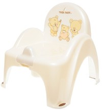 Olita tip scaunel Lux Bear alb - 1