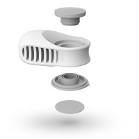 Opritor de usa rotativ Sipo Baby Safety pentru copii 2 bucati - 1