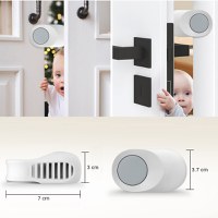 Opritor de usa rotativ Sipo Baby Safety pentru copii 2 bucati - 4