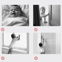 Opritor de usa rotativ Sipo Baby Safety pentru copii 2 bucati - 7