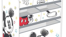 Organizator jucarii cu cadru din lemn Mickey Mouse