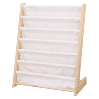 Organizator pentru cartireviste copii Ginger Home Natur cu 6 rafturi,dimensiune 64x30x79 cm - 4