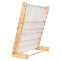 Organizator pentru cartireviste copii Ginger Home Natur cu 6 rafturi,dimensiune 64x30x79 cm - 7