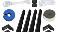 Pachet 15 sisteme de siguranta Car Boy Safety Negru 37x70x31x9 mm