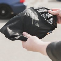 Parasolar auto copii cu prindere electrostatica set 2 buc - 1