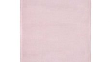 Patura de waffle bumbac 75 x 100 cm Womar Zaffiro roz