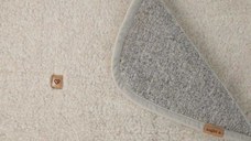 Patura din lana de miel Womar Zaffiro 100x150 cm bej