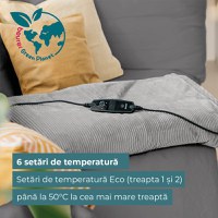 Patura electrica gri deschis Green Planet Beurer HD 81 - 7