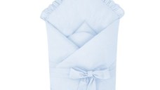 Paturica de infasat MimiNu din bumbac 75x75 cm Colectia Royal Blue