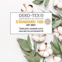 Paturica din muselina, bumbac organic, MiniMini, 130 x 130 cm, Camel - 1