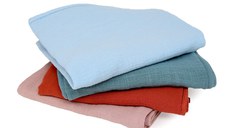 Paturica KidsDecor din muselina Cold Ice 100x100 cm