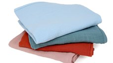 Paturica KidsDecor din muselina Summer Toffee 100x100 cm