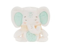 Paturica moale 75x100 cm KikkaBoo Baby blanket 3D Elephant Time - 2