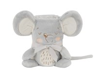 Paturica moale 75x100 cm KikkaBoo Baby blanket 3D Joyful Mice - 2