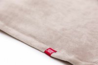 Paturica pufoasa de plus bej KidsDecor din polyester 120x150 cm - 3