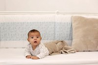 Paturica pufoasa de plus bej KidsDecor din polyester 120x150 cm - 4